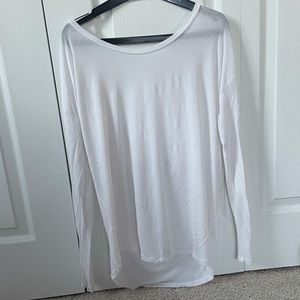 PINK long sleeve cross back